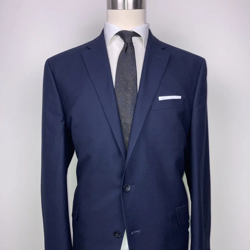 Kenneth Cole Classic-Fit Stretch Blazer Sport Coat‎ 46L